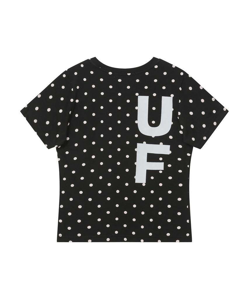 BAUF B Logo Slim Fit T-Shirt [Black Dot]