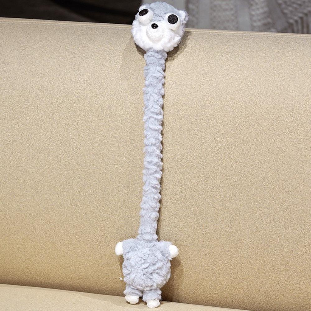 

Cute Style Long Neck Monkey Plush Keychain Funny Design Elephant Plush Pendant Gift for Girls Style E