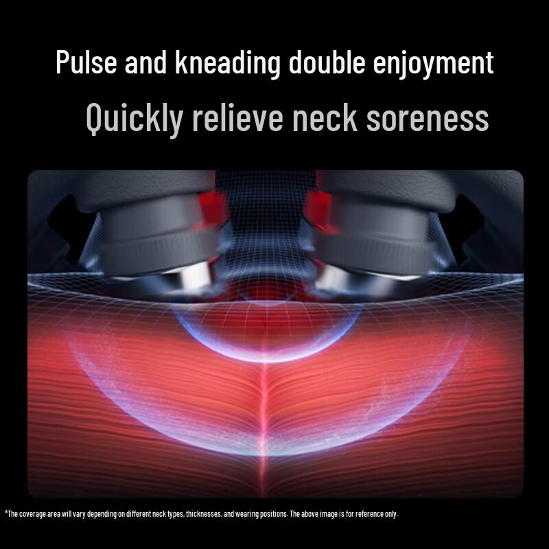 SKGG7 2nd Gen Smart Neck Massager with Heat & Red Light Therapy CN plug (adapter included)