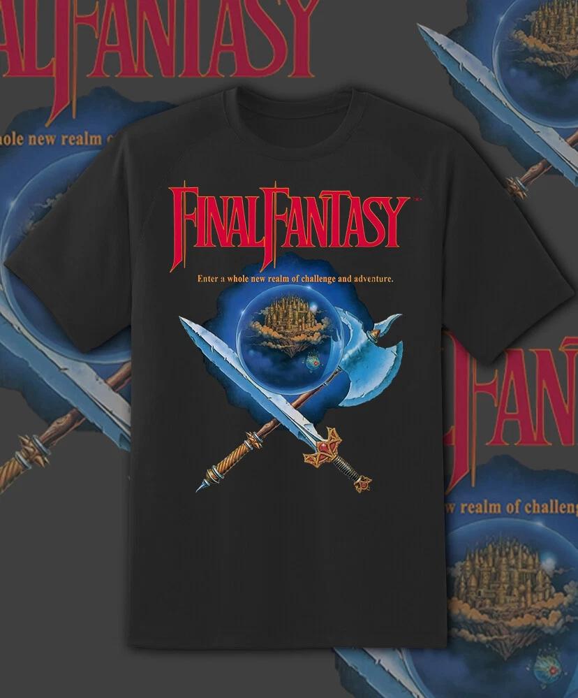 Men s and Women s T-shirts Final Fantasy Retro Game shirt XXXL