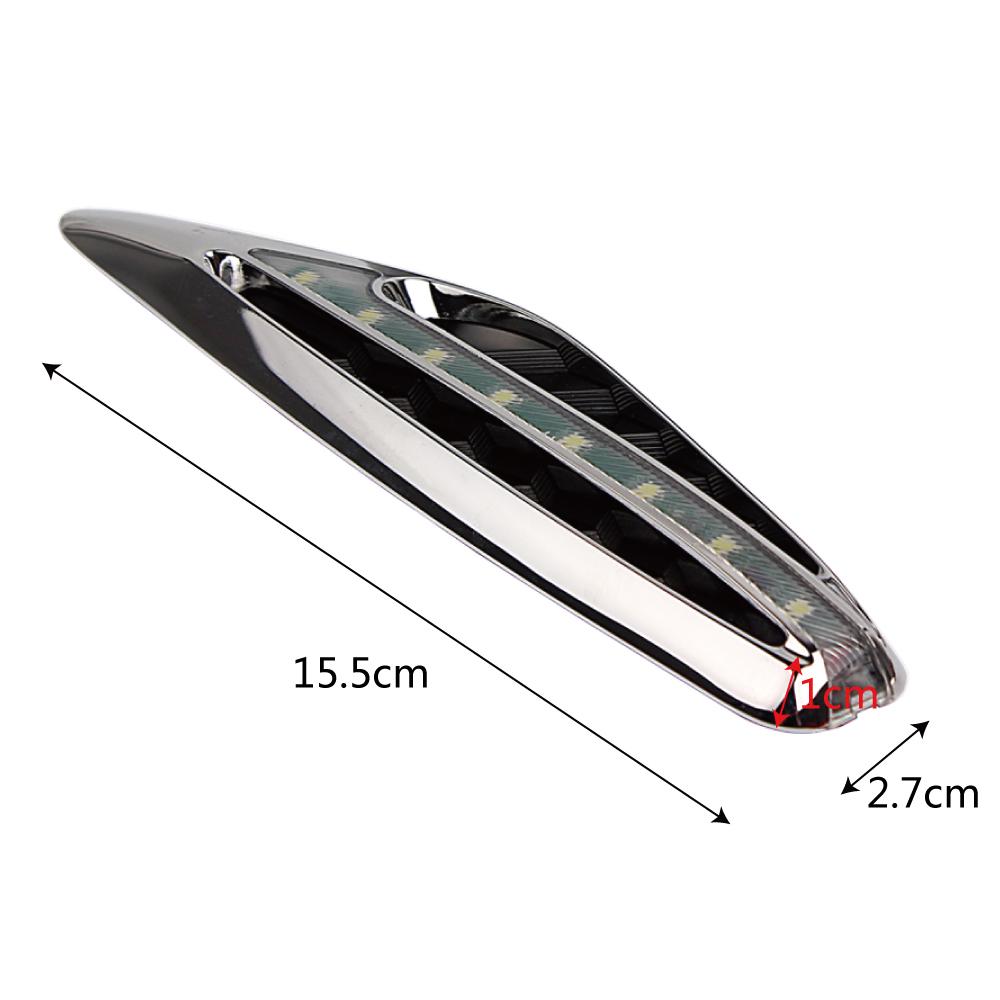 1 par Bil Sidelys 12v Autolamper 3W 46LED Bil Side Blinklys Billys