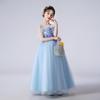 Autumn Princess Flower Girl Dress: Formal Tulle Puff Skirt for Kids