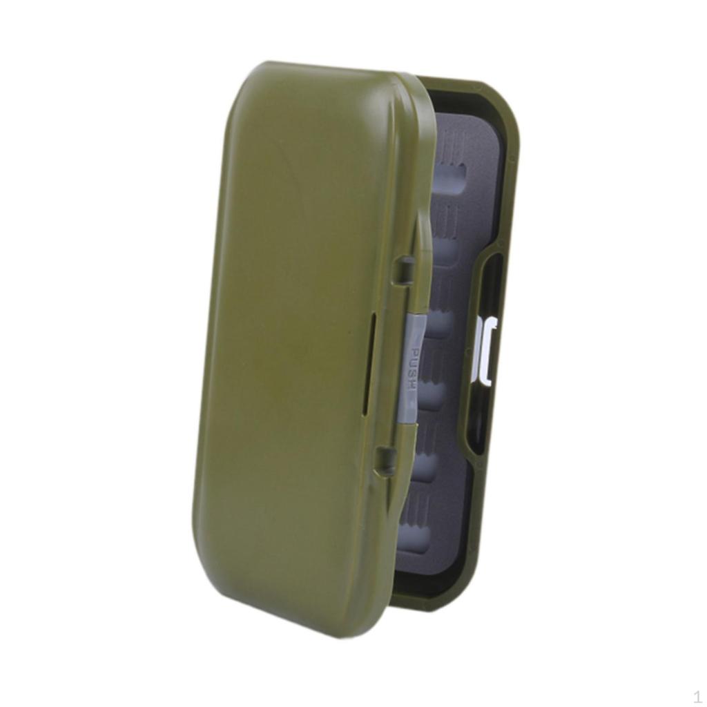 Compact Double Sided Container for Fly Fishing Hooks
