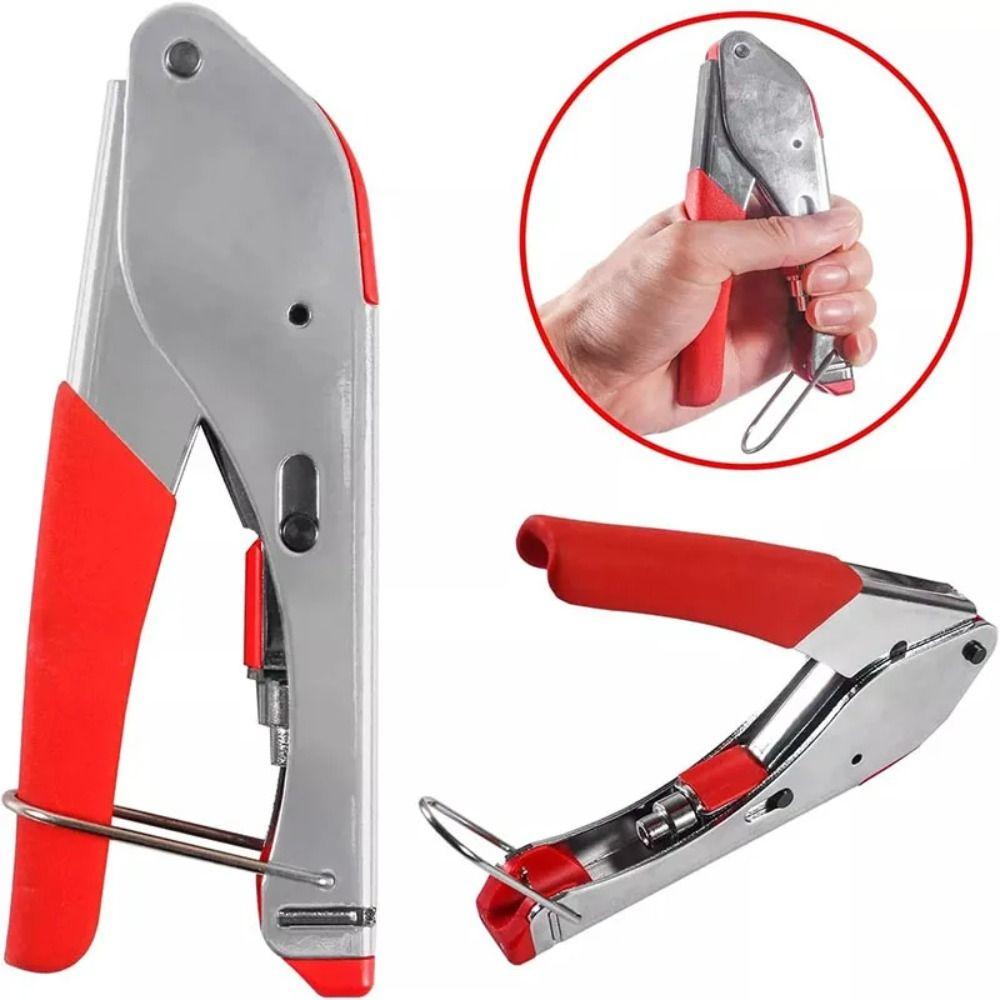 Wear-Resistant Wire Stripper Tools Set Carbon Steel Crimping Pliers Coax Cable Crimper  CATV