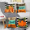 Thanksgiving Holiday Pumpkin Series Pillow Digital Printing Festive Atmosphere Decoration Living Room Home Pillow Cushion Cover
