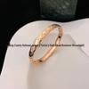 Seiko Argyle Pattern Fragrant Bangle: Cold Style Fashion Couple Bracelet