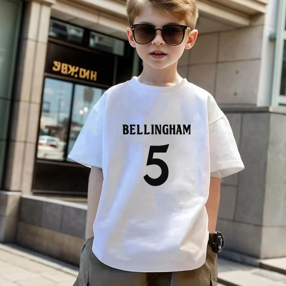 Children T-shirt Fashion Baby Cotton T Shirt Girls Boys Tshirt Football Sports Toddler Tees Summer Kids Clothes Gift Unisex Tops