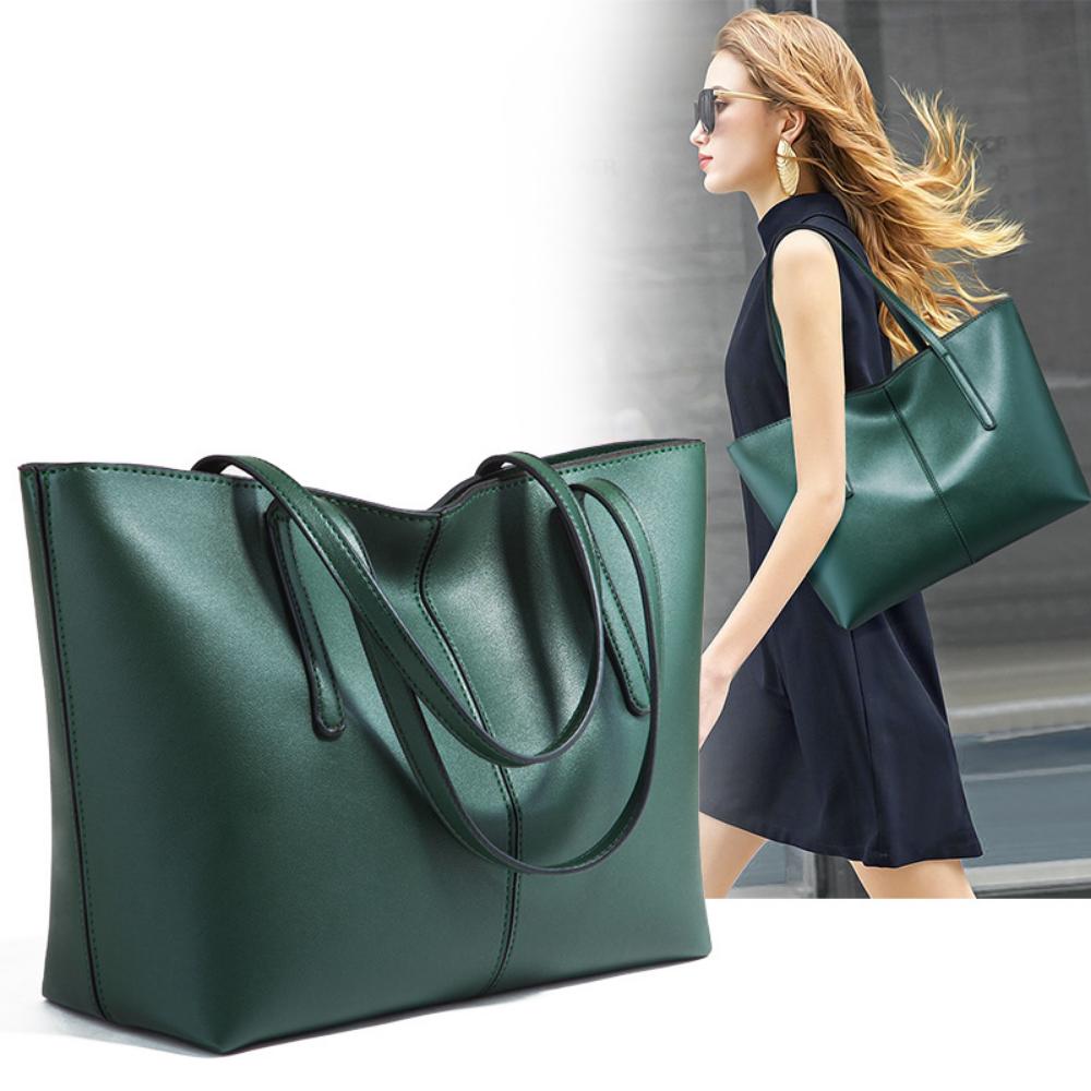Δερμάτινη γυναικεία τσάντα τσάντα ώμου Ευέλικτη τσάντα μεγάλη τσάντα Γυναικεία μόδα τσάντα ώμου