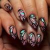 24/30PCS Simple Gold Colors Flower French False Nail Irregular Sun Moon Full Cover Fake Nails DIY Manicure Detachable Nail Tips