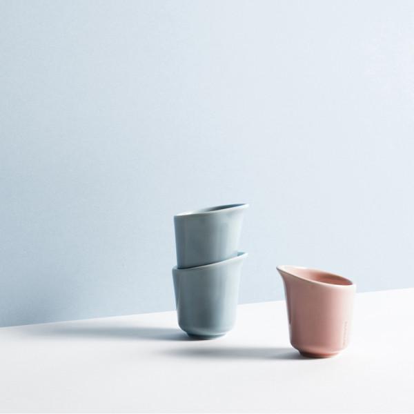 

Бокал для саке Tackaon [2 шт.] Набор стаканов для саке Бокал для соджу Бокал для саке Уникальный стакан для питья pink 2pcs