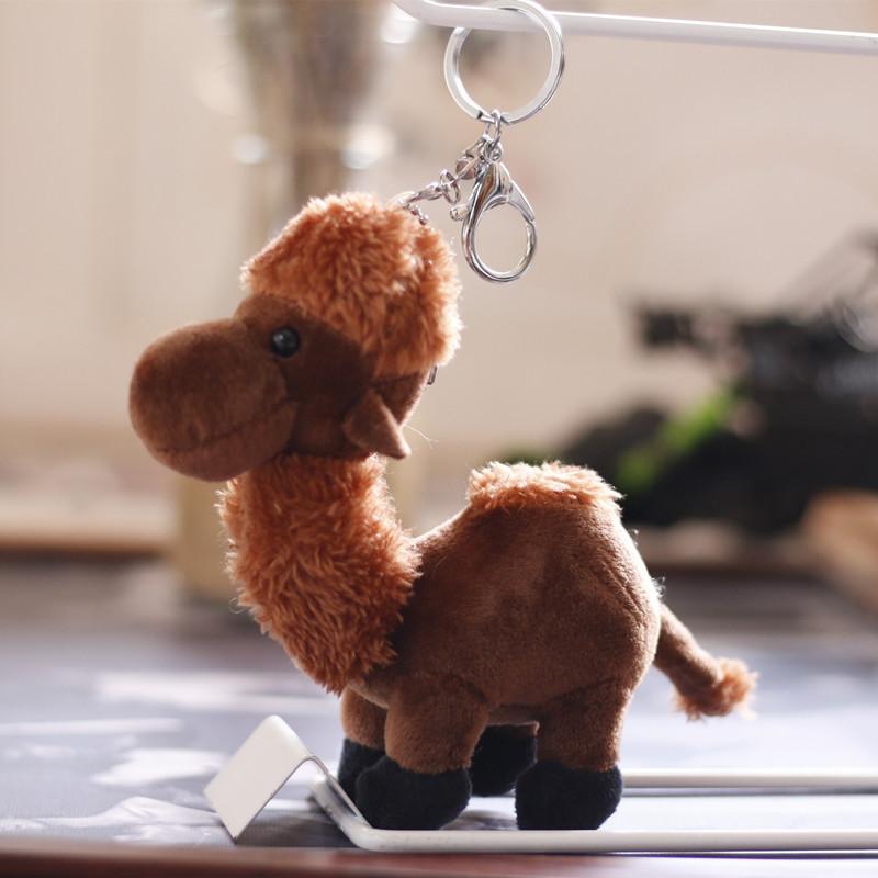 Adorable Plush Camel Keychain Cute Stuffed Animal Bag Charm For Kids And Gifts