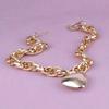 1 Fashionable, Lightweight and Luxurious Heart-shaped Pendant Necklace, Bohemian Style Hollowed Out Necklace, Daily Wear, Gift Giving