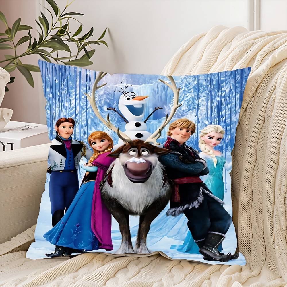 F-Замороженный Наволочка Наволочка Декоративная Подушка Скандинавский Винтажный Стиль Чехлы на Подушки Дом Гостиная Диван Декор Сиденья 16x16Inch