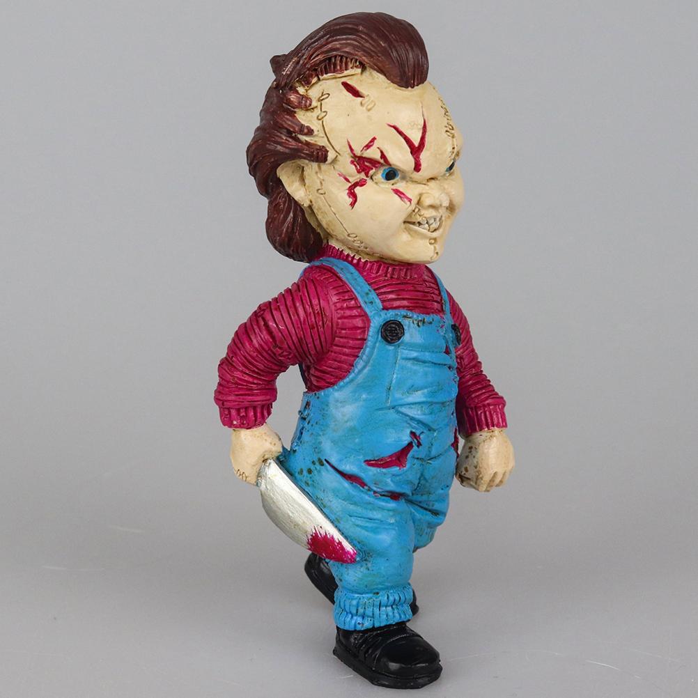 Chucky Horror Doll Resin Figure Halloween Decor