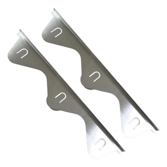 Yousheng 2Pcs Stove Gap Cover Stainless Steel Stove Gap Filler for Oven And Countertop Heat Resistant Kitchen Oven Counter Side Gap Filler Stovetop