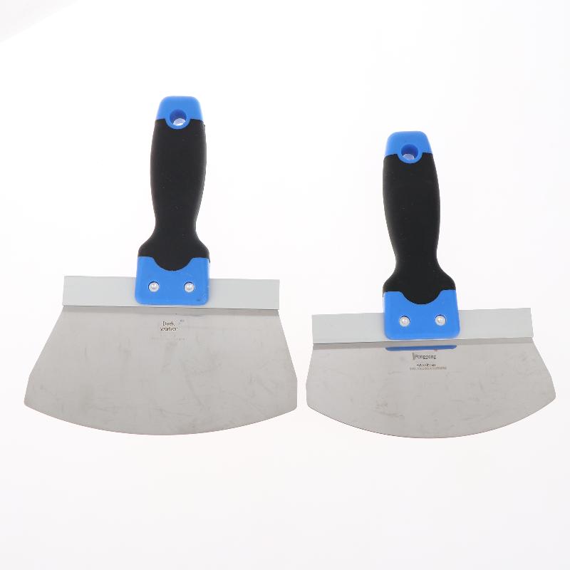 Stainless Steel Paint Scraper High Quality 4 Inch Putty Knife with Comfortable Grip Handle for Wallpaper Removal and Cleaning