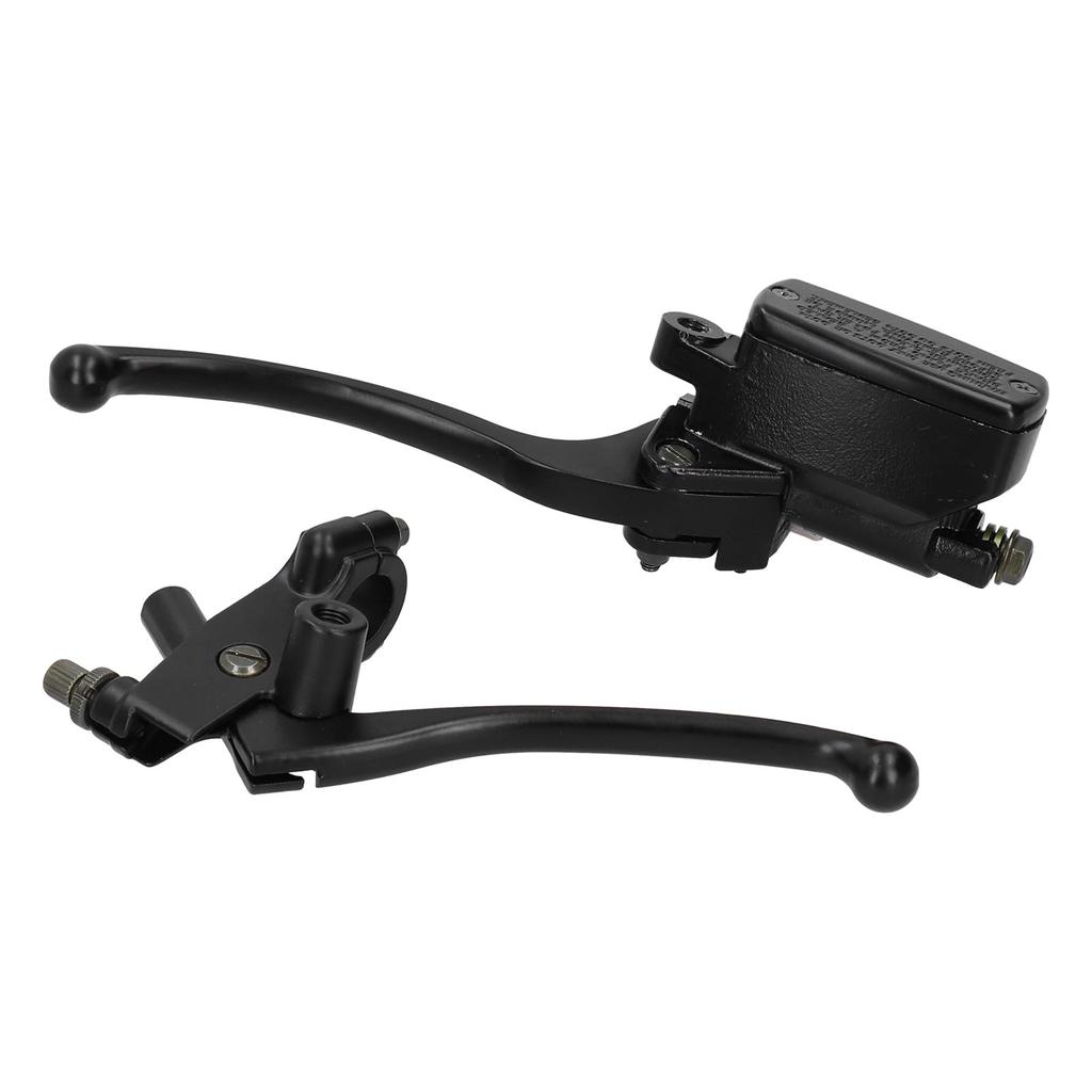 22mm Universal Motorcycle Hydraulic Brake Clutch Lever Assembly Black CNC Aluminium Alloy