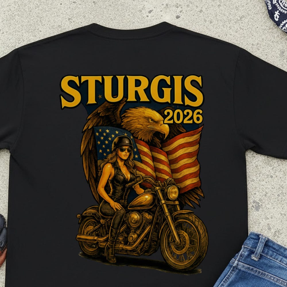 Sturgis Motorcycle Rally 2026 Shirt, Sturgis Bike Rally Tee, Vintage Bike Week T-shirt, 86th Anniversary Gift South Dakota XXXL