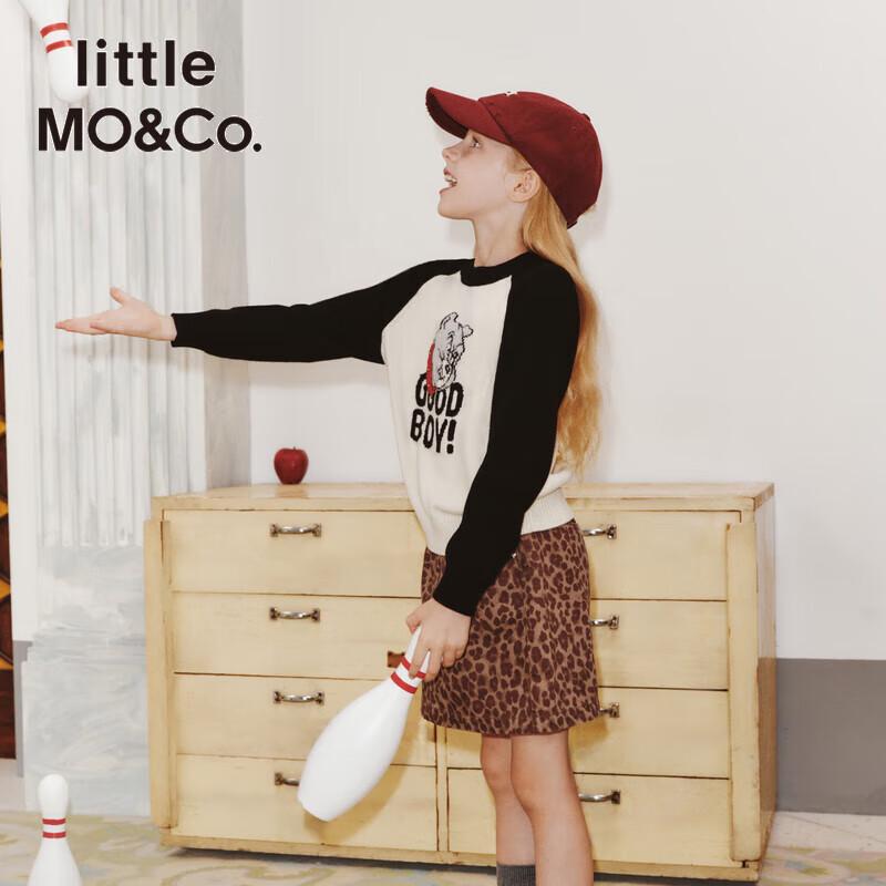 little MO&Co. Tom & Jerry Kids  Cartoon Long-Sleeve Sweater (2025 Autumn) 130