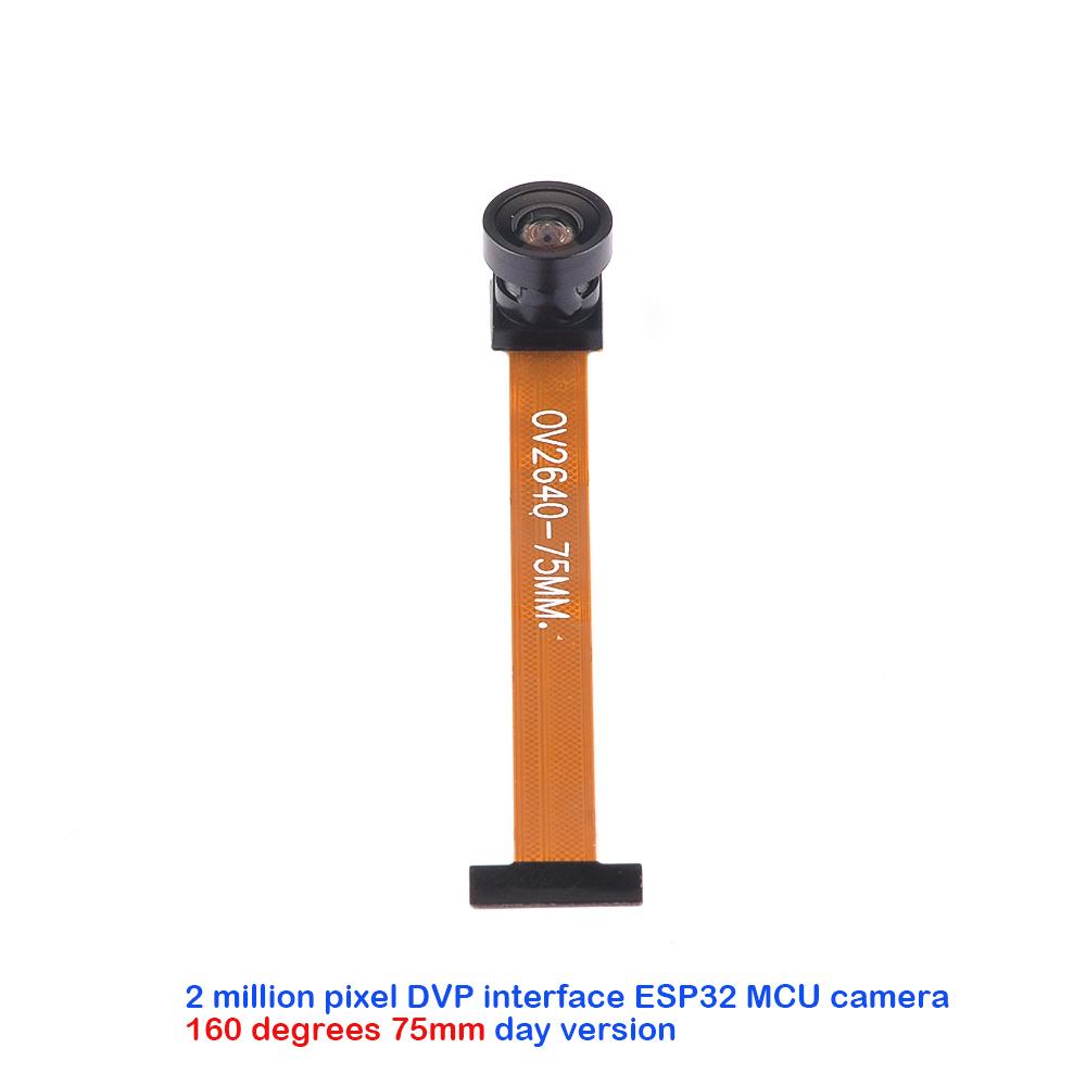 

Модуль камери OV2640 2 мільйони пікселів DVP інтерфейс ESP32-CAM 66/160 градусів 21/75MM 24PIN0.5MM крок ширококутний об єктив