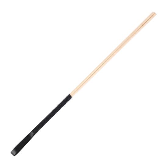 Wooden BDSM Paddle Stick for Couples Role Play Sex Game Long Bamboo Spanking Wand 19" Whip Flogger Flirting Training Tool for Adults Bedtime