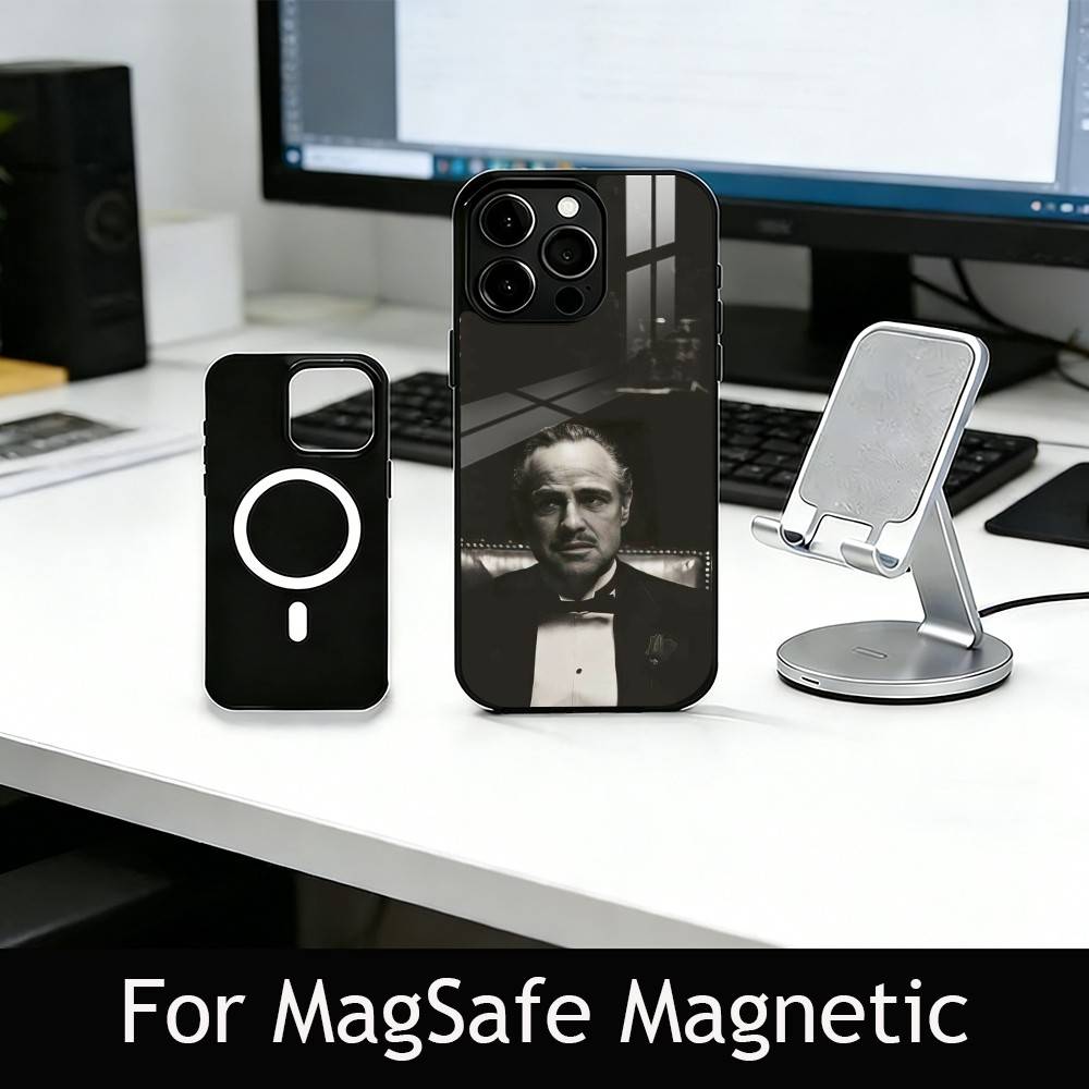 

God-father Andolini Phone Case For iPhone17,16,15,14,13,12,11 Plus,Pro Magnetic with Magsafe Wireless Charging iPhone11PRO