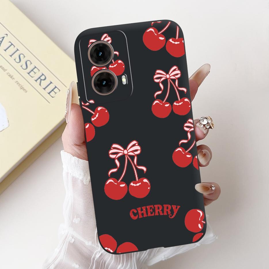 For Motorola Moto G85 5G Case XT2427-1 Luxury Candy Painted Cover Soft TPU Phone Case For Moto G35 G 55 85 MotoG55 MotoG85 Shell