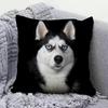 Popular Creative Dog Head Pillow Case Realistic Stereoscopic Cushion Cover For Sofa Bedhead Car Decoration