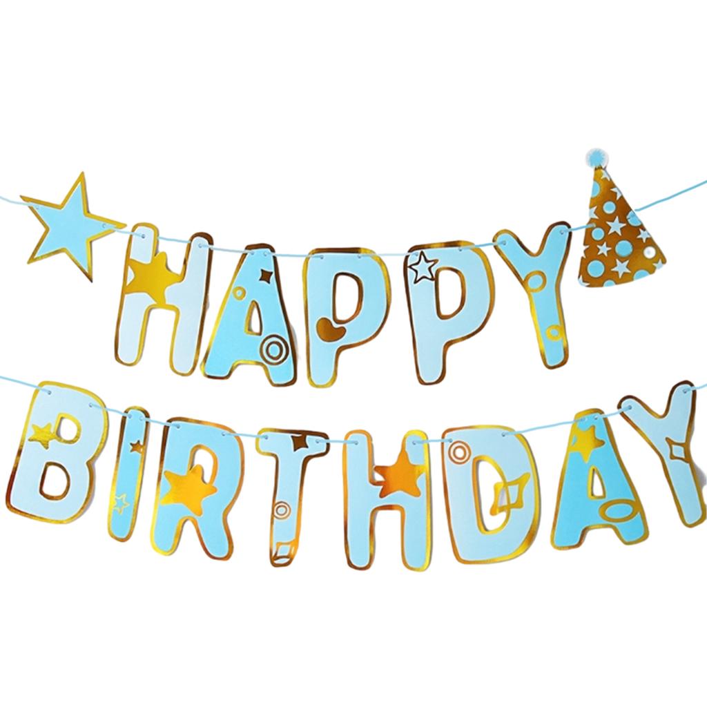 Geburtstagsbanner Geburtstag Banner Alles Gute zum Geburtstag Dekorationen Geburtstagsdekorationen Für Geburtstagsparty