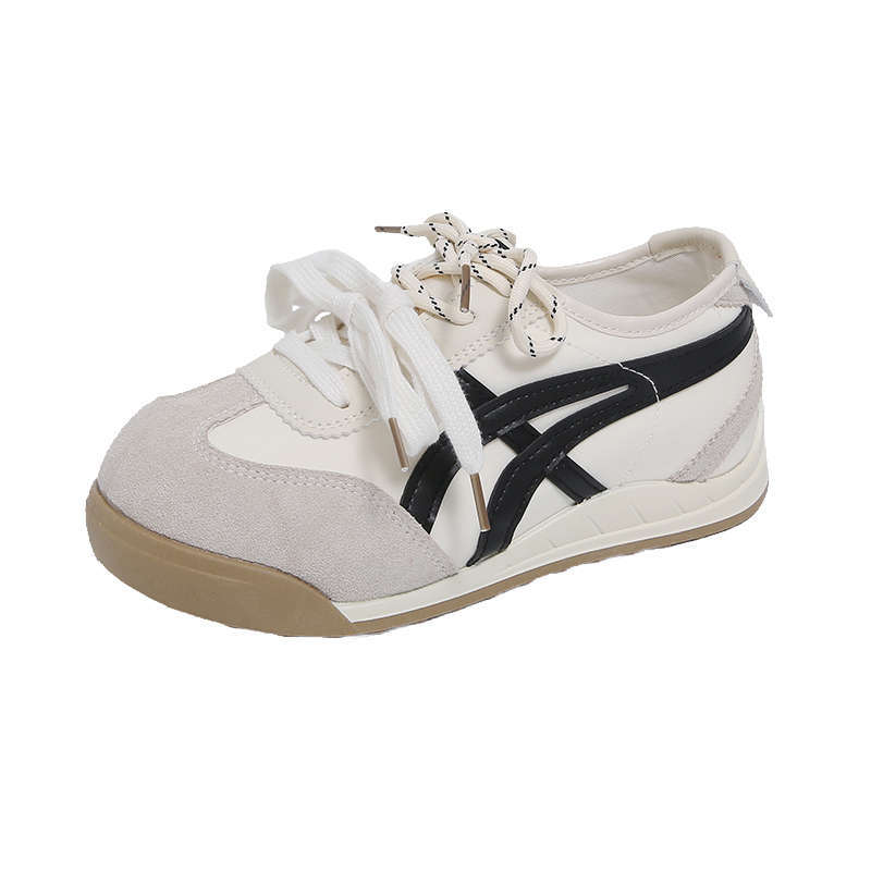 Dexun sko med tykk såle dame nye vår retro myk såle Forrest Gump sko allsidige fritidssko sportssko