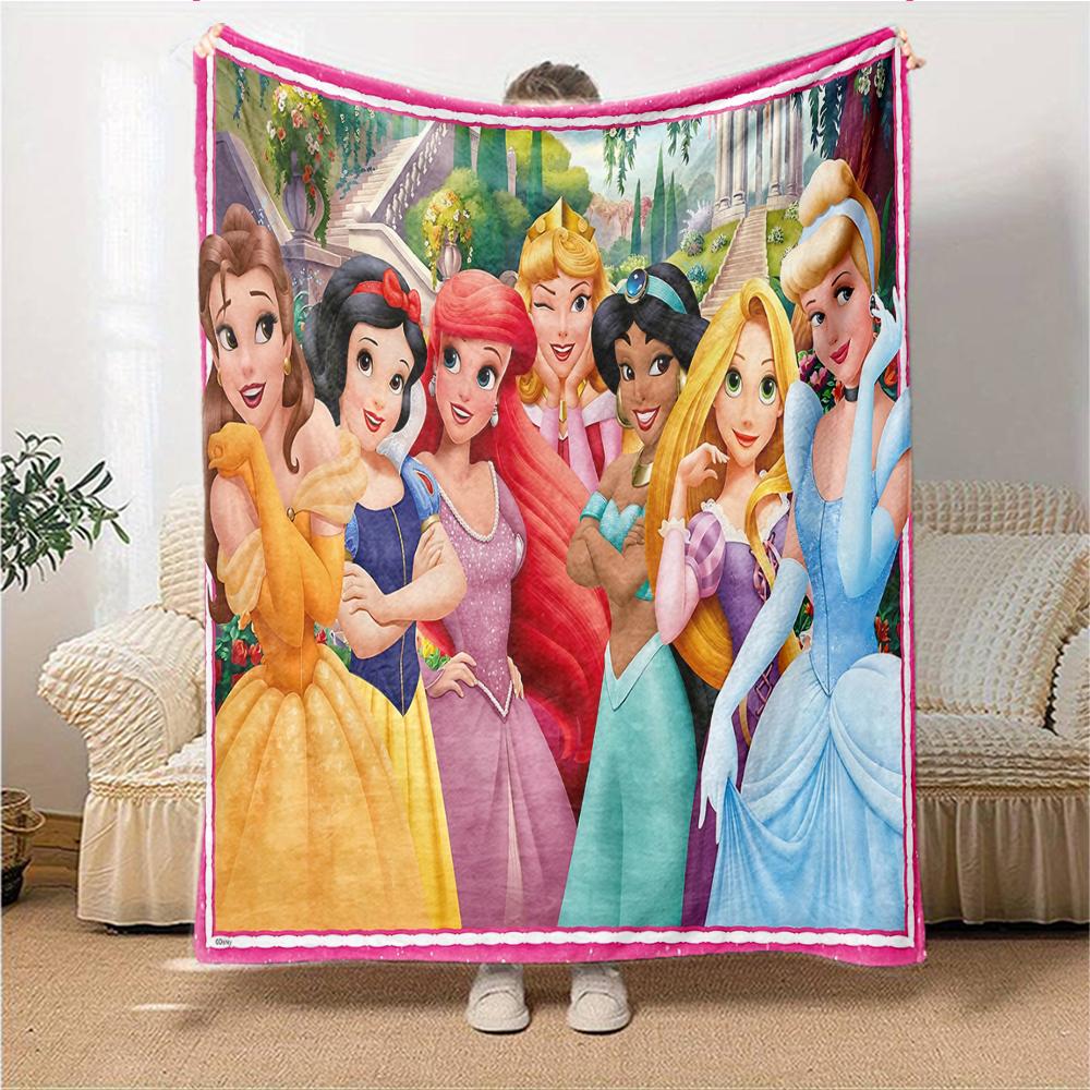 Princesses Colorful Dresses Blanket Soft Throw Blanket For Home Bedroom Bed Sofa Travel Office Solid Christmas Blanket