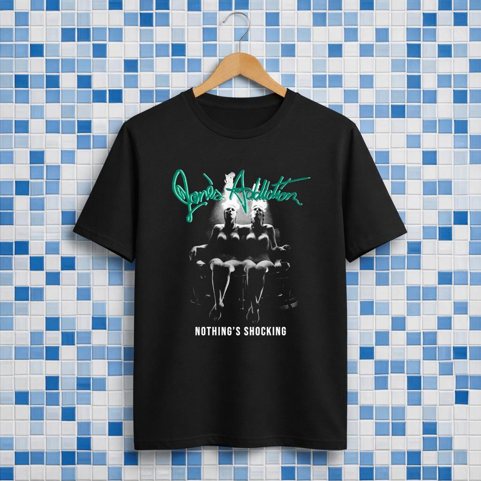 Jane_s Addiction Nothing Shockings Premium Ultra Cotton Black T-Shirt L