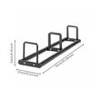 Fitness Disc Storage Stand Multi Use Plate Rack Heavy-Duty Barbell