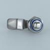 Sanitary Stainless Steel Cam Lock for Food Equipment-Waterproof Key Operated Polished IP69K Rated Quarter Turn Hygienic Design