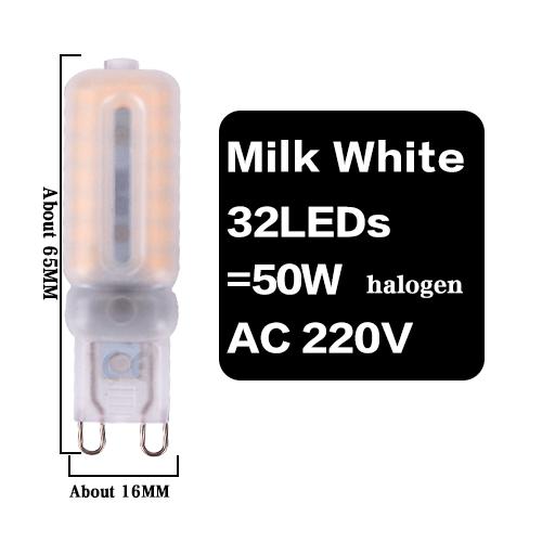 10pcs G9 G4 LED Lamp 3W 5W AC12V AC220V LED Bulbs SMD 2835 LED G9 Light Replace 30/50W Halogen Lamp Light For Home Useful