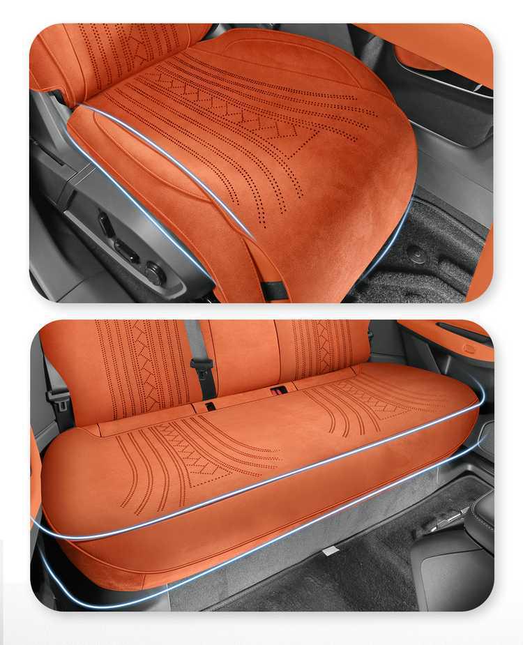 Lynk & Co 08 EM-P Saddle Pad: Fits 26 Models, Breathable, Perforated Car Seat Covers.