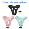 3 Holes Penis Cock Ring Sex Toys For Man Delay Ejaculation Erection Dick Enlarger Reusable Semen Cock Rings Stretcher Massager
