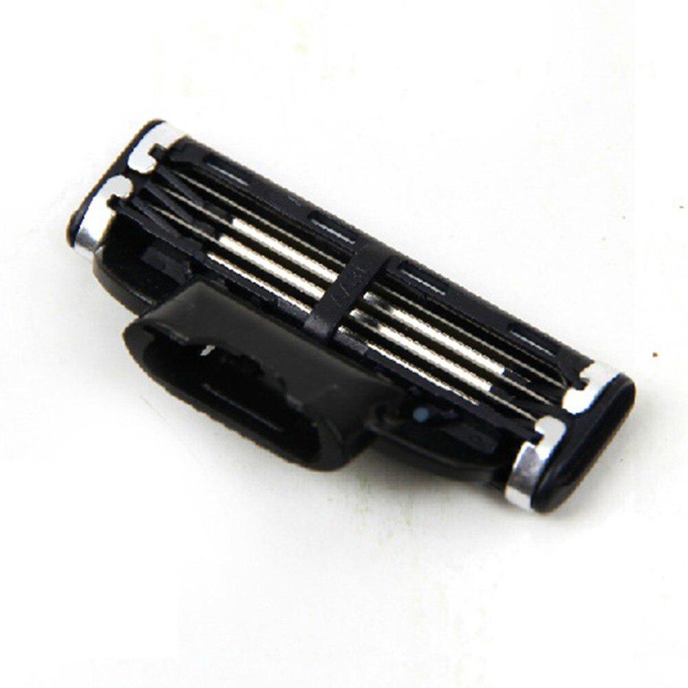 4 stuks veiligheidsscheermesjes voor mannen, gezichtsverzorging, scheermesjes, handmatig scheren, cassette Gillette Mache 3