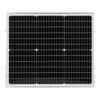50W 12V Solar Battery Trickle Charger Maintainer, Mono Solar Panel Battery Charger with Upgraded MPPT Controller & Adjustable Mount Bracket, IP65