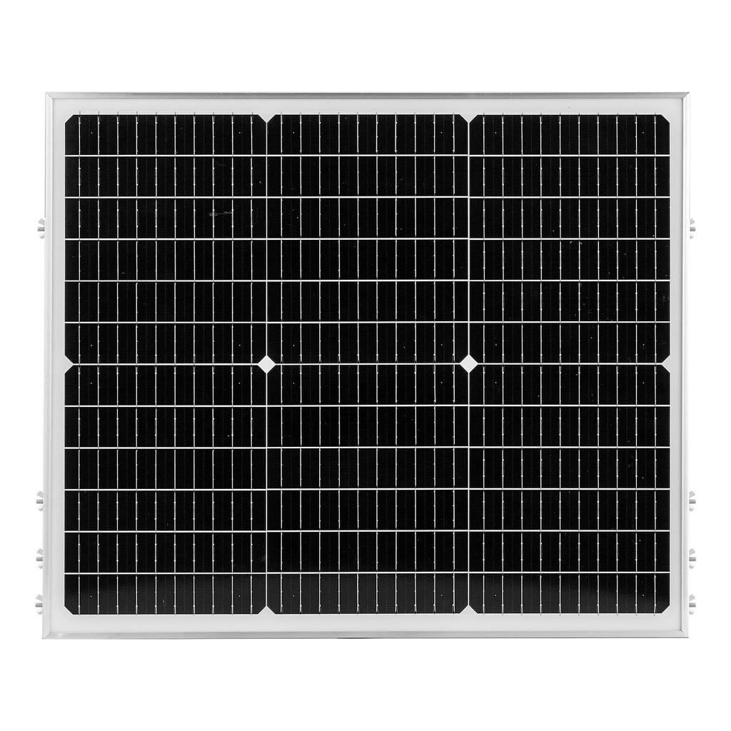 50W 12V Solar Battery Trickle Charger Maintainer, Mono Solar Panel Battery Charger with Upgraded MPPT Controller & Adjustable Mount Bracket, IP65