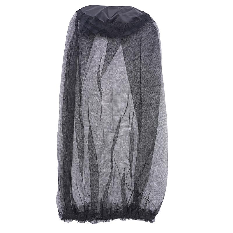 

Outdoor Beekeeper Head Face Mask Hat Net Cover Anti-mosquito Cover Mosquito Net Cap Travel Breathable Head Mesh Covers чёрный
