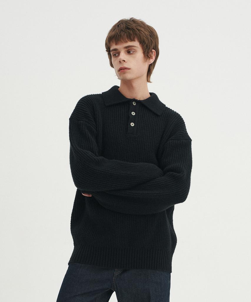 BLOND9 Hachi T-Shirt Knit_Black