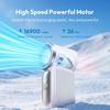 Mini Handheld Fan Portable Pocket Fan Rechargeable Personal Hand Fans Outdoor Mini Fan with Digital Display Portable Turbo Fan