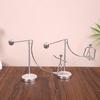 Creative Educational Science Gift: Iron Art Swivel Chair Desktop Balance Ornament for School Experiments and Tech Museum Displays.