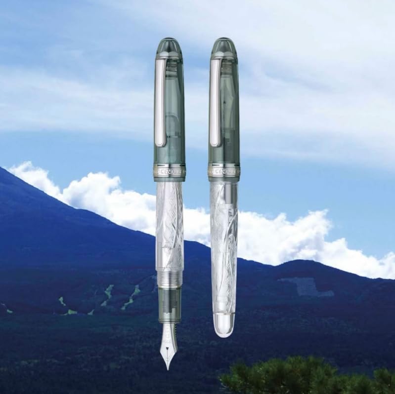 PLATINUM Platinum Fountain Century Fuji Cloudscape Silk Clouds Limited Edition of Pieces 14K Gold Nib Pen, #3776 Series, (PNB-43000FU-58), 2,500