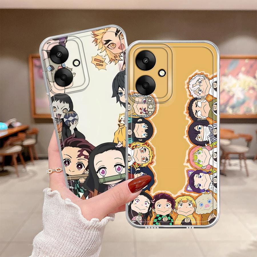 Case for Xiaomi Mi 11T Pro 11 Lite Soft Phone Cover D-Demon S-Slayer Cute