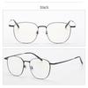 Unisex 162MM Large Full Frame Eyeglasses: Titanium & Acetate Frame, Prescription-Ready for Myopia