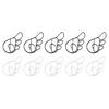 Office Document Organizers Angel Wings Decorative Paper Clips, Durable Metal Stationery Cute Planner Accessories Portable Bookmarks for And