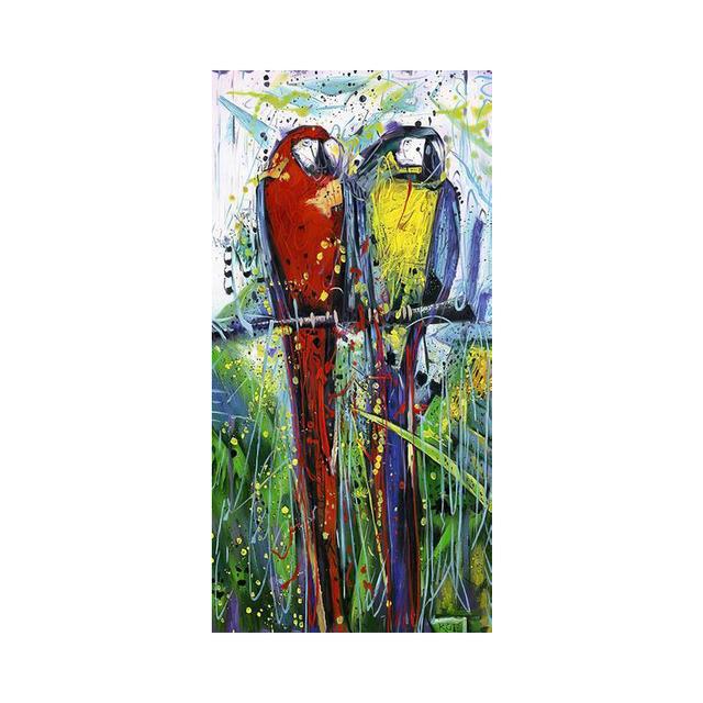 Classical Chinese Style Flower and Bird Landscape Canvas Painting Wall Art Picture Posters and Prints for Living Room Home Decor No Frame