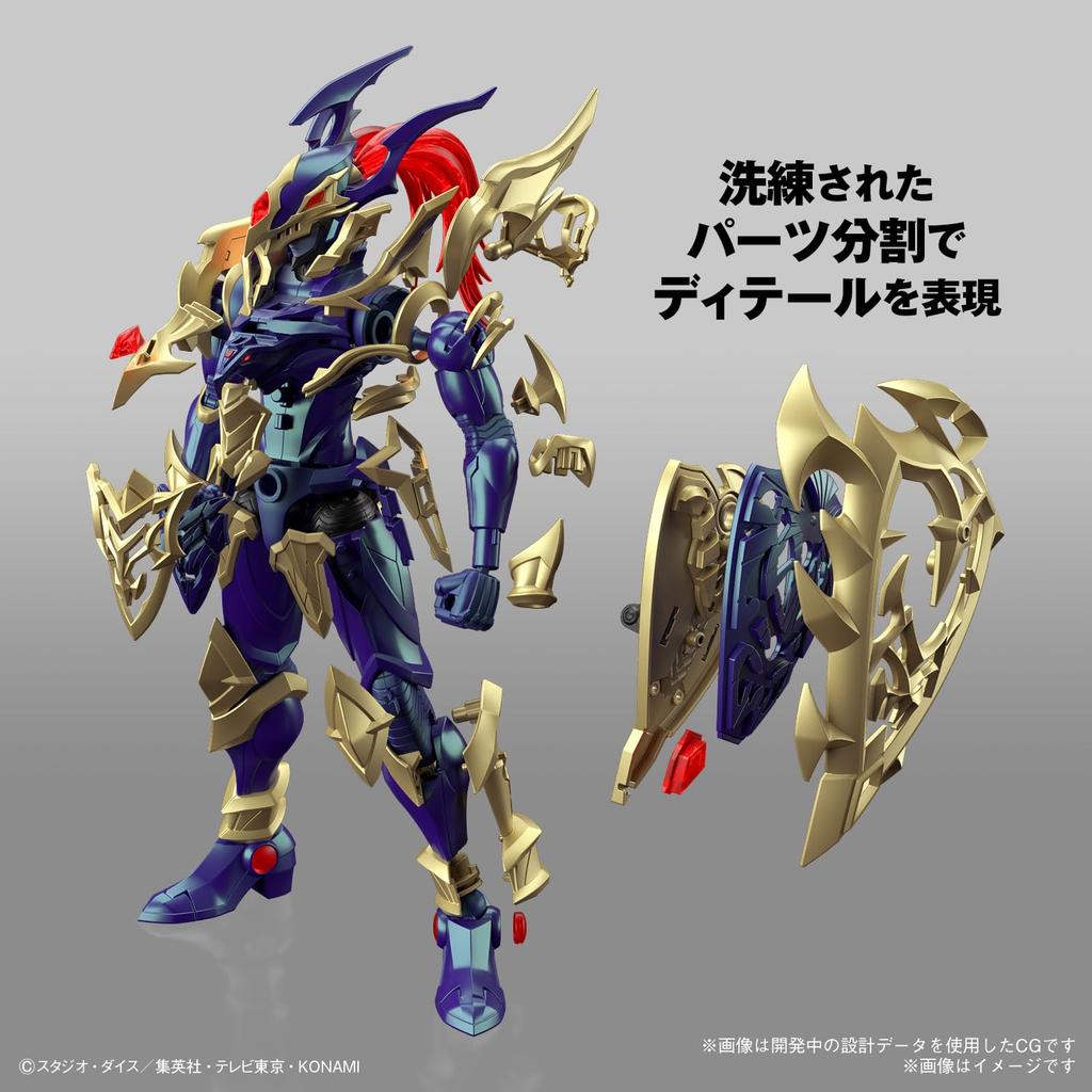 BANDAI SPIRITS Figure-rise Standard Amplified Yu-Gi-Oh! Chaos Soldier Color-coded Plastic Model